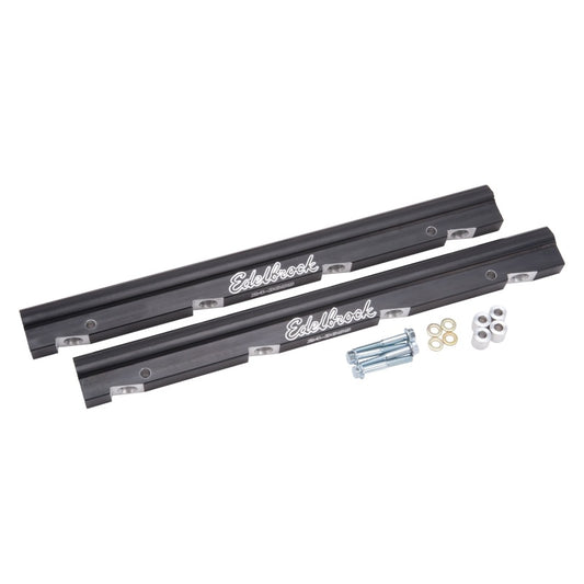 Edelbrock Fuel Rail Kit for LS3 Super Victor EFI Manifold 28215 -8 A N Ends - Burkken Auto Parts