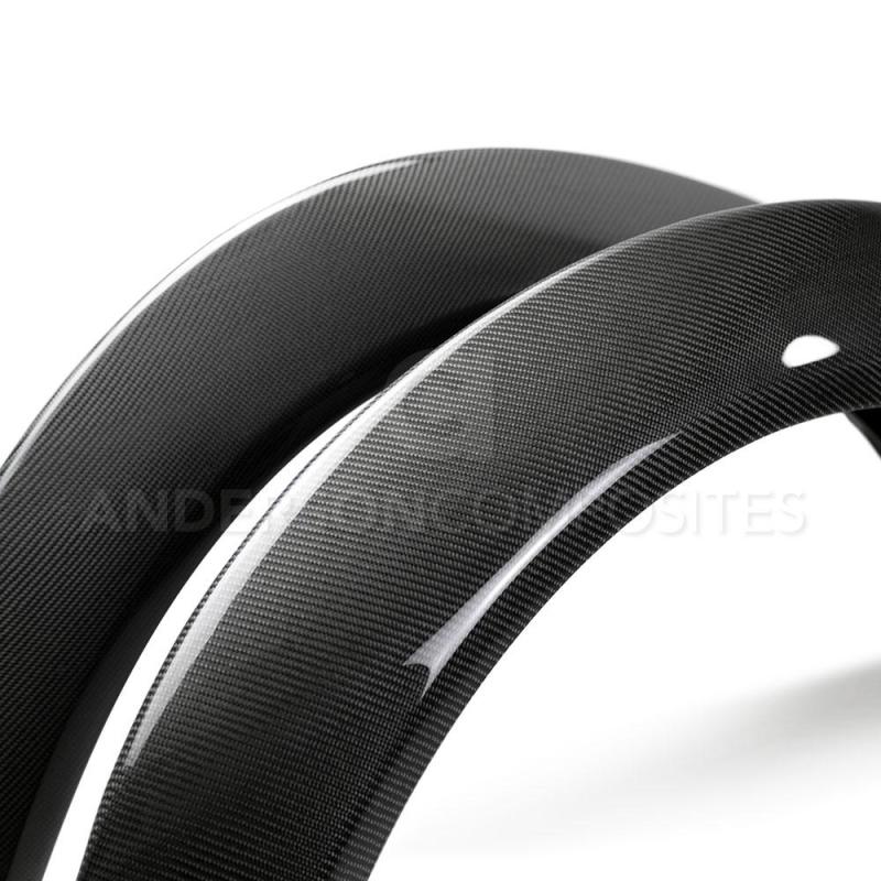 Anderson Composites 2018 Dodge Demon Wide Body Fender Flares (Front) - Burkken Auto Parts