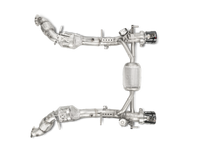 Akrapovic 16-17 Ferrari 488 GTB/488 Spyder Slip-On Line (Titanium) w/ Carbon Tips - Burkken Auto Parts