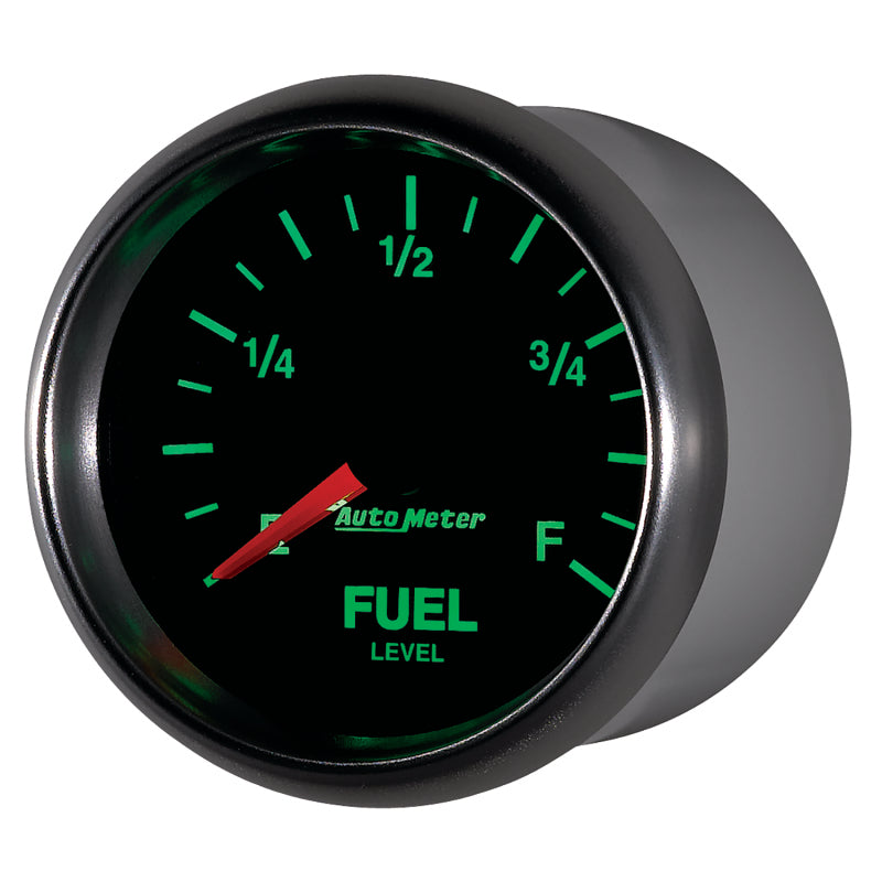 Autometer GS 2 1/16in. 0-280 Ohms Fuel Level Gauge - Stepper Motor - Burkken Auto Parts