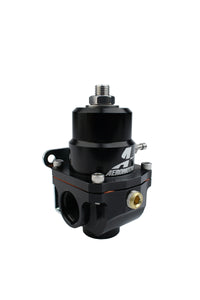 Aeromotive Adjustable Regulator - 3-15PSI - .313 Valve - (2) -08 Inlets/ -08 Return - Burkken Auto Parts