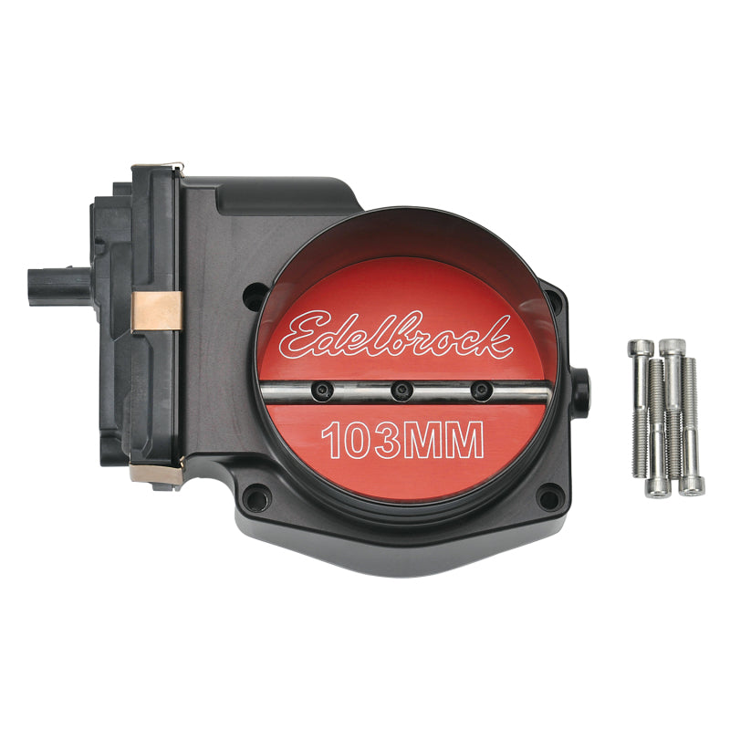 Edelbrock 15-17 Ford 5.0L 103mm Analog Electric Throttle Body - Burkken Auto Parts