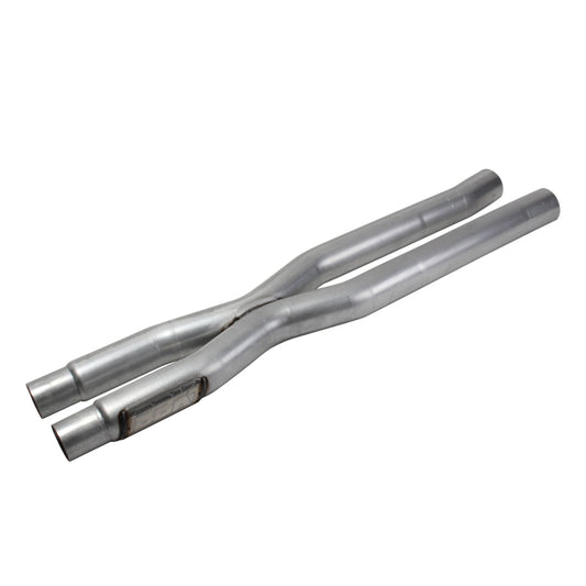 BBK 15-20 Ford Mustang GT 5.0L Resonator Delete X-Pipe (For Use w/Shorties Or Stock Manifolds) - Burkken Auto Parts