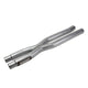 BBK 15-20 Ford Mustang GT 5.0L Resonator Delete X-Pipe (For Use w/Shorties Or Stock Manifolds) - Burkken Auto Parts