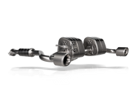 Akrapovic 2024+ Toyota GR/GRMN Yaris Slip-On Race Line (Titanium) - Burkken Auto Parts