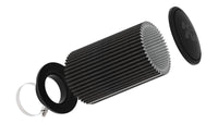 K&N Universal Clamp-On Air Filter 3-1/2in Flange ID 6in Base 5-1/4in Top 9in Height - Burkken Auto Parts