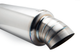 BLOX Racing 3.5in Street Muffler With Turndown Tip - Burkken Auto Parts