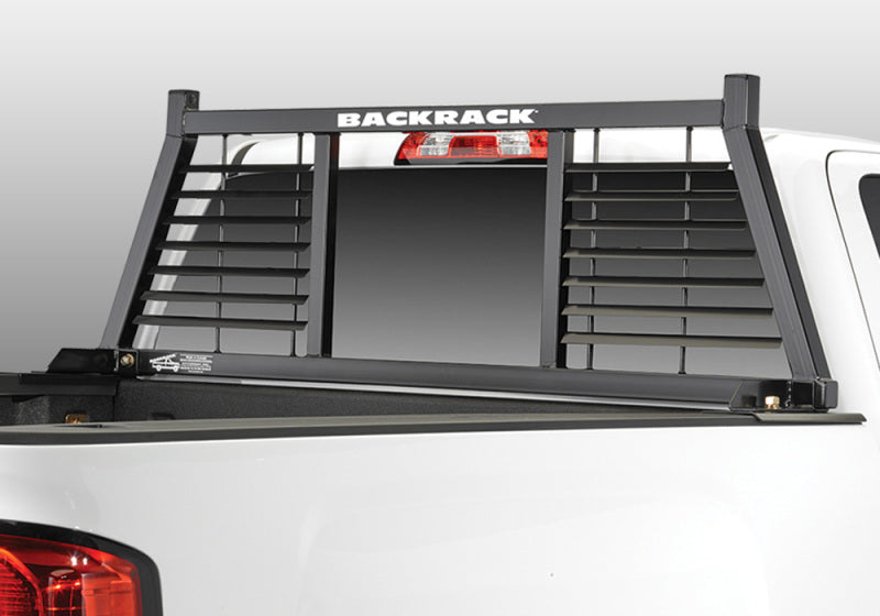 BackRack 19-23 Silverado/Sierra (New Body Style) Half Louvered Rack Frame Only Requires Hardware - Burkken Auto Parts