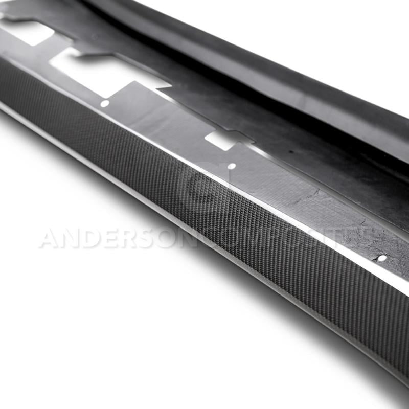 Anderson Composites 2016+ Chevy Camaro Type-AZ Fiber Rockers - Burkken Auto Parts
