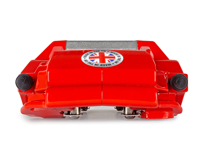 EBC Racing 08-21 Nissan 370Z Red Apollo-6 Calipers 355mm Rotors Front Big Brake Kit - Burkken Auto Parts