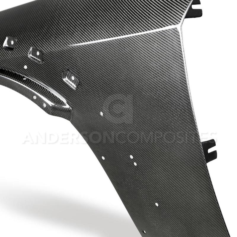 Anderson Composites 2018 Dodge Demon Carbon Fiber Front Fenders (Pair) - Burkken Auto Parts