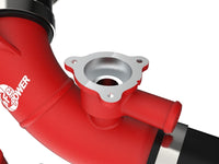 aFe 2022 Toyota Land Cruiser (J300) V6-3.5L (tt) BladeRunner 2.5in Aluminum Hot Charge Pipe - Red - Burkken Auto Parts