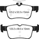 EBC 15+ Ford Edge 2.0 Turbo FWD Greenstuff Rear Brake Pads - Burkken Auto Parts