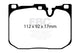 EBC 14+ BMW 228 Coupe 2.0 Turbo Brembo calipers Greenstuff Front Brake Pads - Burkken Auto Parts