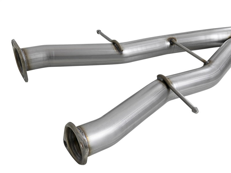 aFe MACHForce XP Cat-Back Exhaust Stainless No Tips 12-15 Jeep Grand Cherokee SRT/SRT-8 V8 Hemi 6.4L - Burkken Auto Parts