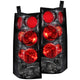 ANZO 2003-2015 Chevrolet Express Taillights Black - Burkken Auto Parts