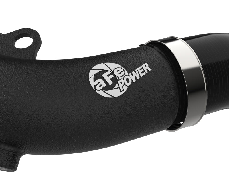 aFe 2024+ Jeep Wrangler JL L4-2.0L (t) BladeRunner 2-1/2in Aluminum Hot Charge Pipe - Black - Burkken Auto Parts