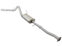 aFe MACHForce XP Exhaust 3in-3.5in SS Single Side Ext CB w/ Polished Tips 15 Ford F150 V8 5.0L CC/SB - Burkken Auto Parts