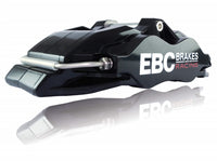 EBC Racing 05-11 Ford Focus ST (Mk2) Front Left Apollo-4 Black Caliper - Burkken Auto Parts