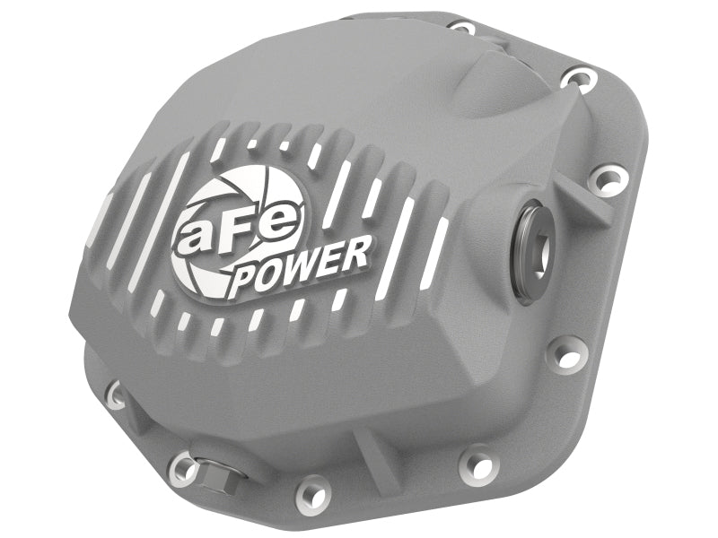 aFe Power Street Series Rear Differential Cover Raw w/Machined Fins 18-21 Jeep Wrangler JL Dana M200 - Burkken Auto Parts
