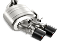 Akrapovic 13-17 Audi S6 Avant/Limousine (C7) Evolution Line Cat Back (Titanium) w/ Carbon Tips - Burkken Auto Parts