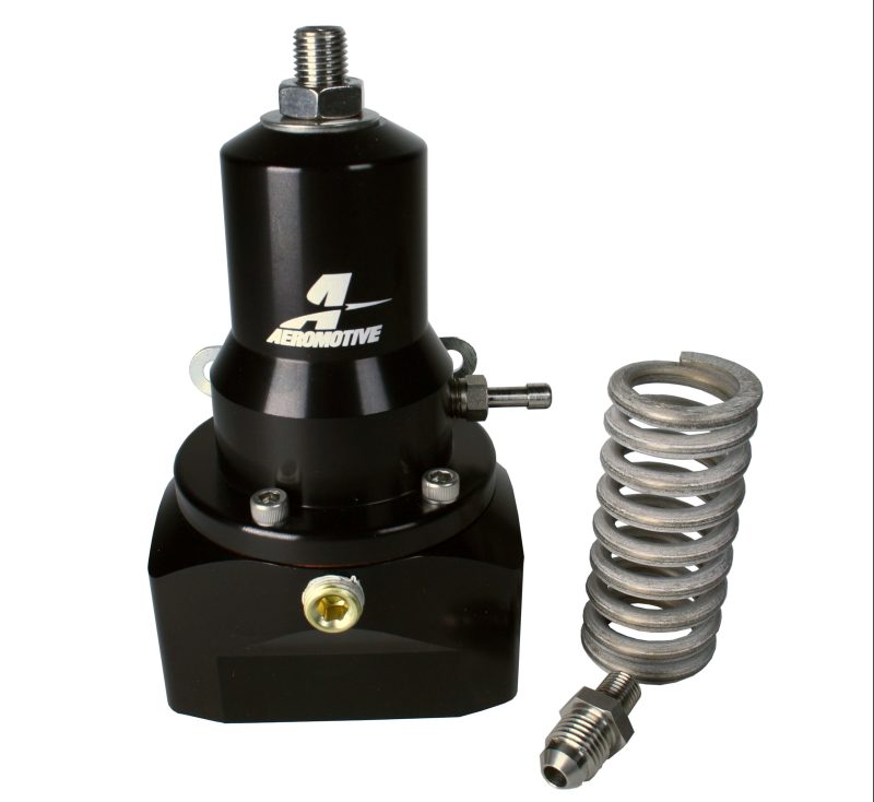 Aeromotive Adjustable Regulator - 30-120 PSI - .500 Valve - 2x AN-12 Inlets / AN-12 Return - Burkken Auto Parts