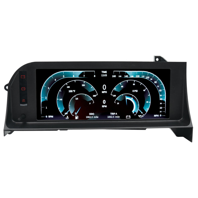 Autometer 87-93 Ford Mustang Fox Body Digital Instrument Display Color LCD - Burkken Auto Parts
