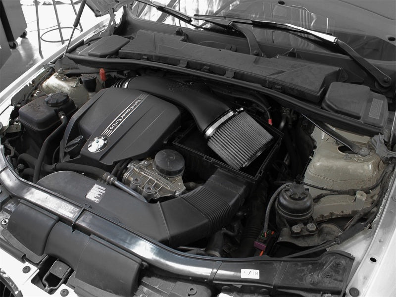 aFe Magnum FORCE Stage-2 Pro DRY S Cold Air Intake System 11-13 BMW 335i/xi (E9x) L6 3.0L (t) N55 - Burkken Auto Parts