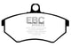 EBC 89-93 Volkswagen Corrado 1.8 Supercharged Greenstuff Front Brake Pads - Burkken Auto Parts