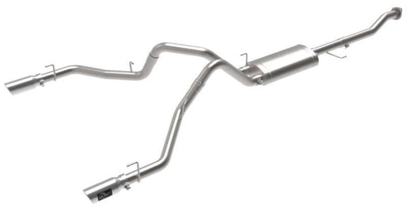aFe Vulcan Series 3in 304SS Cat-Back w/ Polished Tips 15-20 Ford F-150 V6 2.7L/35L(tt) / V8 5.0L - Burkken Auto Parts