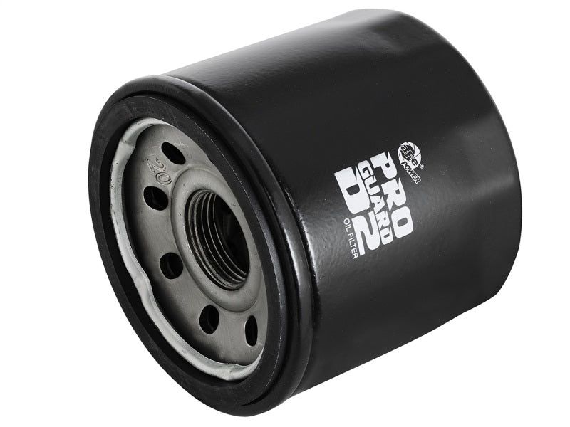 aFe Pro GUARD D2 Oil Filter 02-17 Nissan Cars L4/  04-17 Subaru Cars H4 (4 Pack) - Burkken Auto Parts