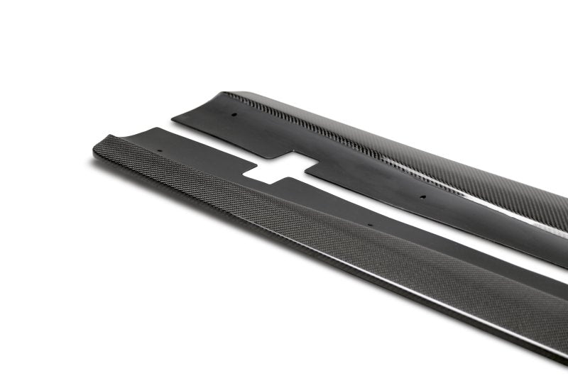 Anderson Composites 20-21 Dodge Charger Hellcat Type-MB Wide Body Rocker Panel Splitter - Burkken Auto Parts