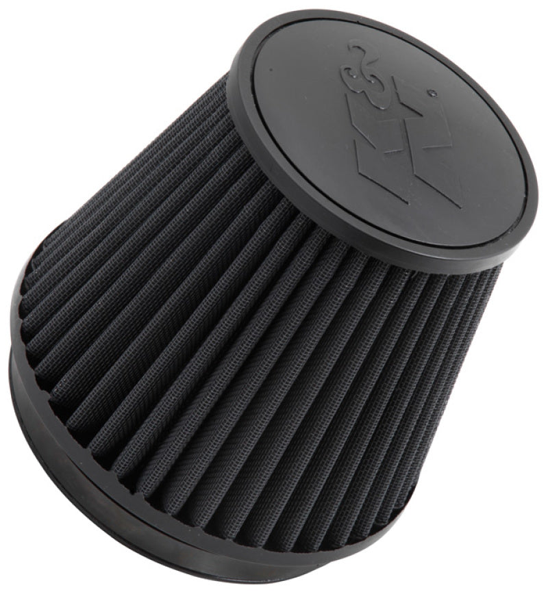 K&N Universal Rubber Filter Round Tapered 6in Flange ID x 7.5in Base OD x 5.25in Top OD x 6in Height - Burkken Auto Parts