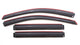 AVS 08-17 Buick Enclave Ventvisor In-Channel Front & Rear Window Deflectors 4pc - Smoke - Burkken Auto Parts