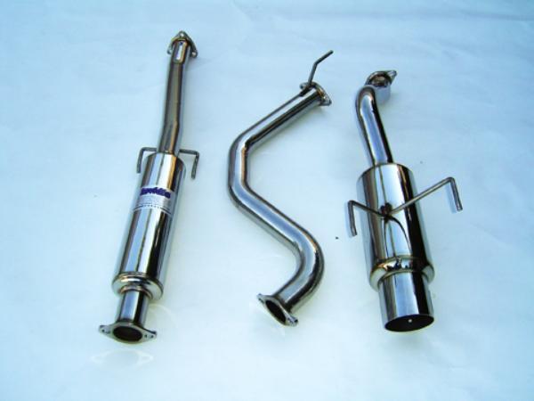 Invidia 92-95 Honda Del Sol (101mm tip) Cat- Back Exhaust - Burkken Auto Parts