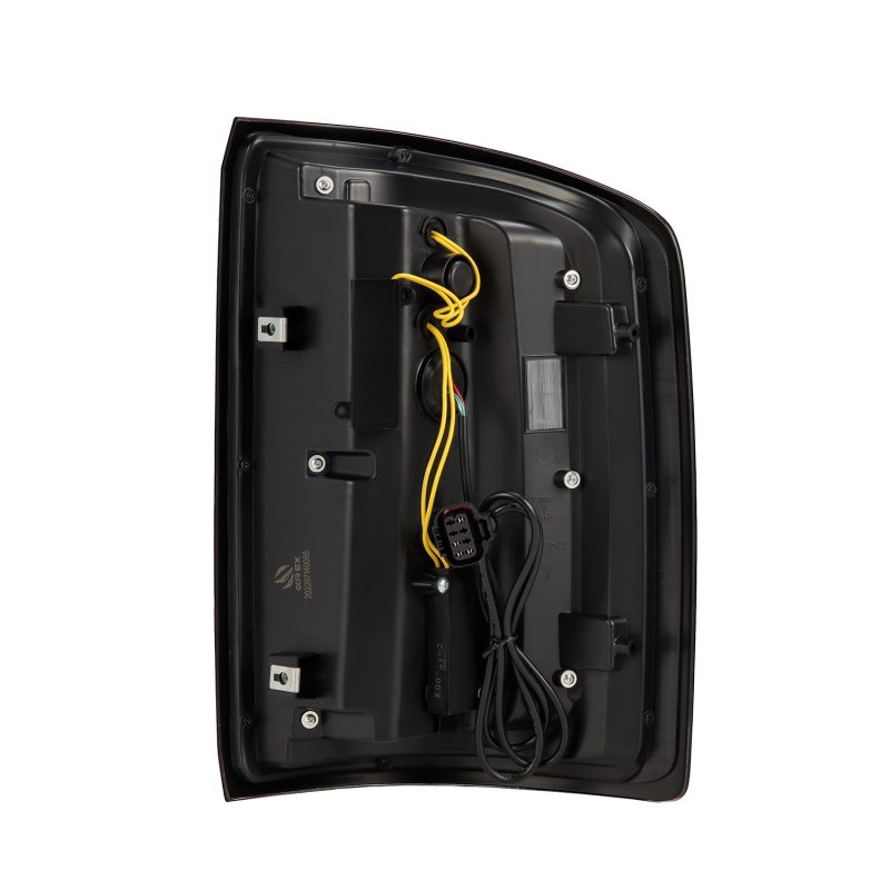 AlphaRex 14-18 GMC Sierra 1500/2500HD/3500HD LUXX-Series LED Tail Lights Blk w/Actv Light & Seq. Sig - Burkken Auto Parts