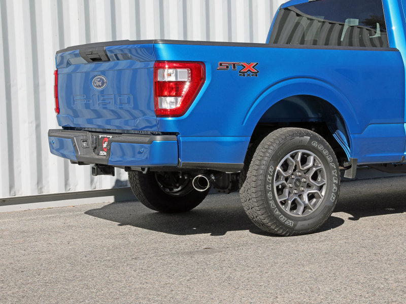 aFe Apollo GT 3in 409 SS Cat-Back Exhaust 2021 Ford F-150 V6 2.7L/3.5L (tt)/V8 5.0L w/ Polished Tips - Burkken Auto Parts
