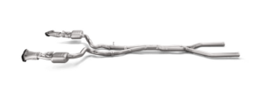 Akrapovic 2018 Mercedes Benz E63 (W213) Evolution Line Cat Back (Titanium) w/o Tips - Burkken Auto Parts