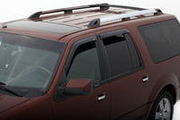 AVS 98-18 Lincoln Navigator Ventvisor Outside Mount Window Deflectors 4pc - Smoke - Burkken Auto Parts