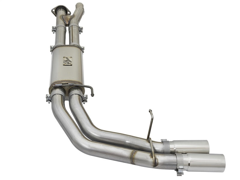 aFe POWER Rebel Series 3in 409 SS Cat Back Exhaust w/ Polished Tips 17 Ford F-150 Raptor V6-3.5L - Burkken Auto Parts