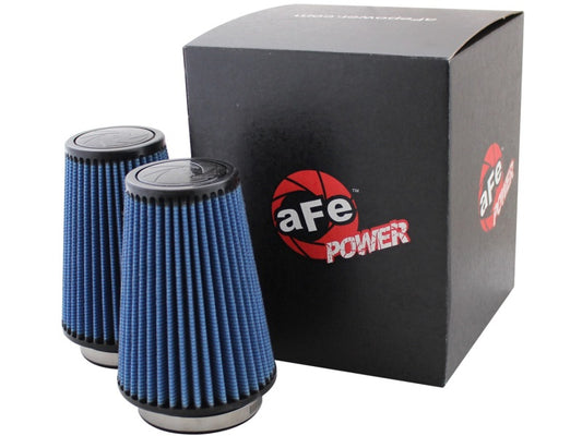 aFe MagnumFLOW IAF PRO 5R EcoBoost Stage 2 Replacement Air Filter 3-1/2F x 5B x 3-1/2T x 7H x 1 FL - Burkken Auto Parts