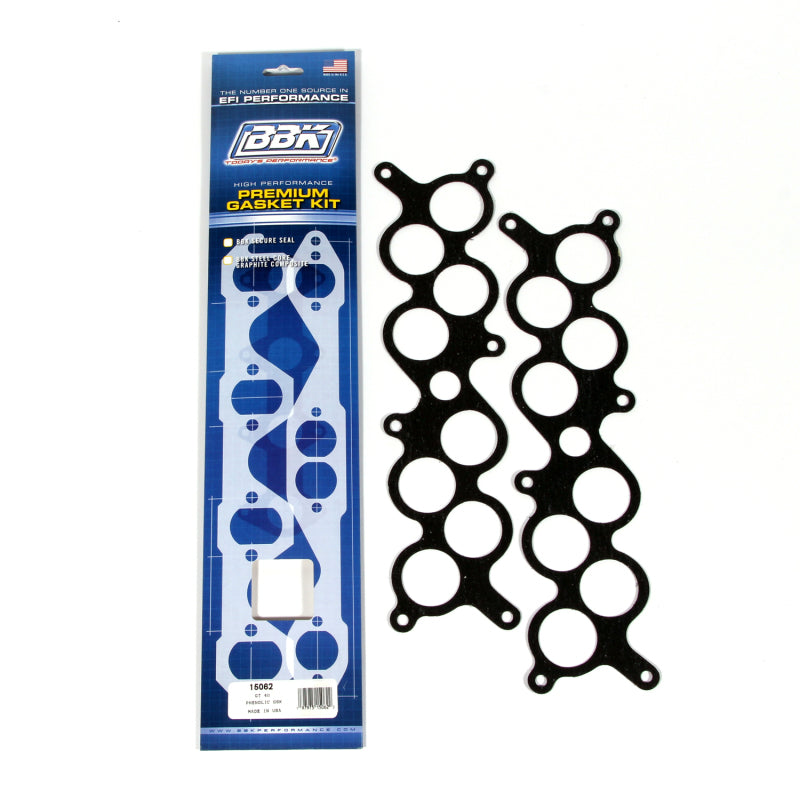BBK 86-95 Mustang 5.0 Upper To Lower EFI Intake EFI Manifold Gasket Set GT-40 Cobra - Burkken Auto Parts