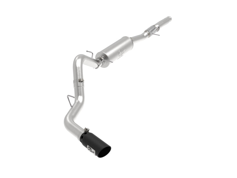 aFe Apollo GT Series 4in 409SS Cat Back Exh System w/Blk Tip 14-18 GM Silverado/Sierra 1500 V8-6.2L - Burkken Auto Parts