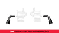 Corsa 2016-24 Chevy Camaro SS 2.75in Inlet / 4.5in Outlet Black PVD Tip Kit (For Corsa Exhaust Only) - Burkken Auto Parts
