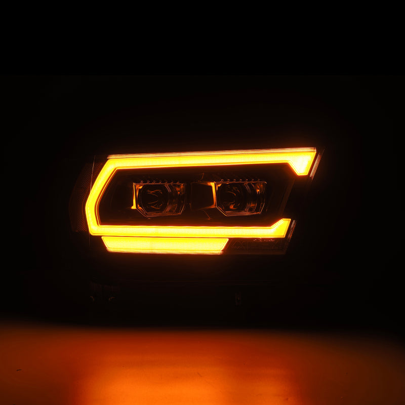 AlphaRex 19-22 Dodge Ram 1500 PRO-Series Projector Headlights Black w/Seq Signal/DRL - Burkken Auto Parts