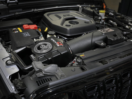 aFe Momentum Sealed Intake w/ Pro DRY S Jeep Wrangler 4xe (JL) 24-25 L4-2.0L (t) Hybrid