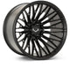 Vossen VFX-04 24x14 - 6x135 - ET15 - Deep - 87.1 - Satin Black Wheel