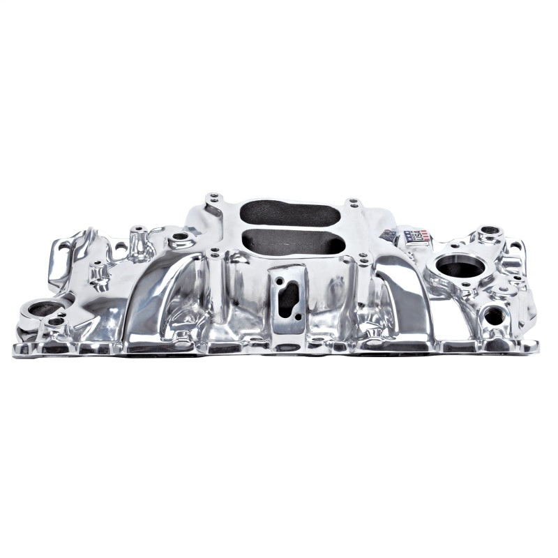 Edelbrock Performer 87-95 Polished Manifold - Burkken Auto Parts