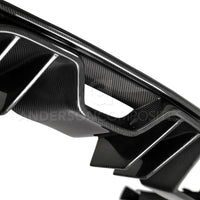 Anderson Composites 15-17 Ford Mustang Type-AR Rear Diffuser Quad Tip - Burkken Auto Parts