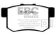EBC 01-03 Acura CL 3.2 Greenstuff Rear Brake Pads - Burkken Auto Parts